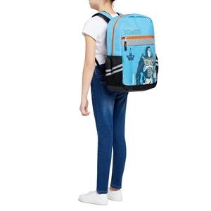 Disney Toy Story Buzz Lightyear Boys Children Backpack Blue NEW glow in dark!